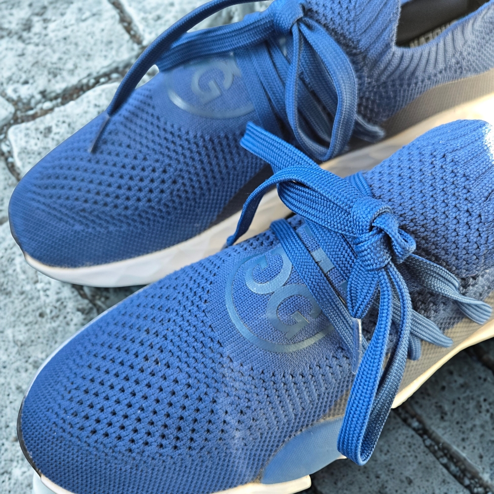 G/FORE Blue Knit Sneakers for Men